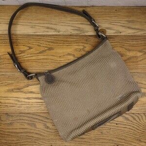 The Sak Tan Knit Shoulder Bag 12"x9"